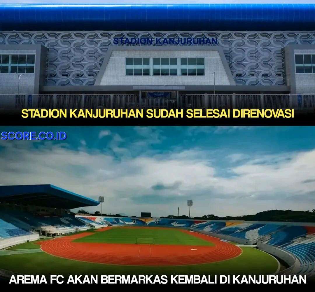 Stadion Kanjuruhan Malang Kembali Digunakan Arema