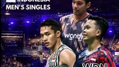 Tunggal Putra Unggulan di All England 2025 Versi SCORE.CO.ID