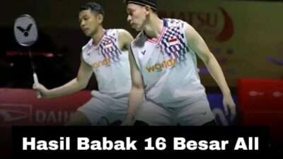 Hasil Babak 16 Besar All England 2025 Versi SCORE.CO.ID