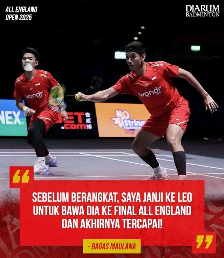Leo/Bagas ke Final All England 2025