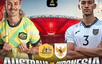 Prediksi Susunan Indonesia vs Australia 20 Maret 2025 versi SCORE.CO.ID