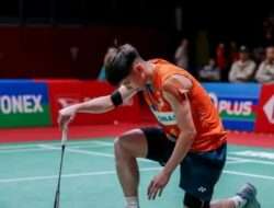 Pebulutangkis Junior Malaysia, Leong Jun Hao Beri Tanggapan Raketnya Putus