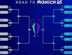 Jadwal Leg 1 Babak Perempat Final UCL 2024/2025