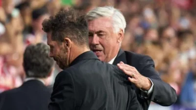 Ancelotti dan Diego Simeone
