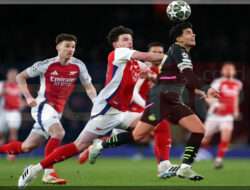 Arsenal Lolos ke Perempat Final Liga Champions 2024/25