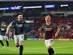 Arsenal Raih Kemenangan Besar 7-1 atas PSV, Siap Tantang Manchester United