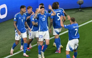 Italia Dipermalukan Jerman, Rekor Buruk Azzurri Pecah Lagi