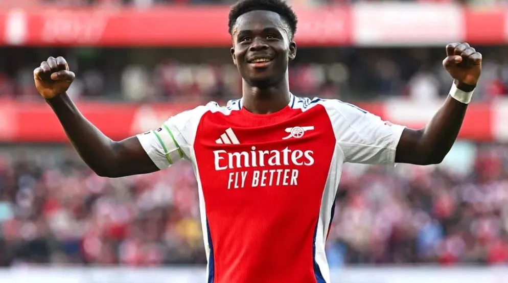 Kabar Gembira Arsenal! Comeback Bukayo Saka Sudah di Depan Mata Bukayo Saka