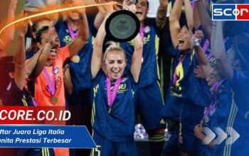 Daftar Juara Liga Italia Wanita: Prestasi Terbesar Klub
