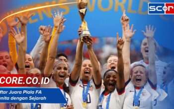 Daftar Juara Piala FA Wanita dengan Sejarah Gemilang