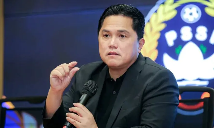 Erick Thohir ke Pemain Timnas Indonesia sebelum Menghadapi Bahrain: Jangan Terpecah Belah, Saya Sadar Ada Tekanan yang Besar Erick Thohir