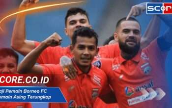 Gaji Pemain Asing Borneo FC Terungkap Mengejutkan