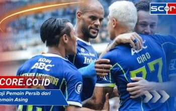 Gaji Pemain Persib Termahal dari Kategori Pemain Asing Eksklusif