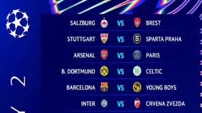 Jadwal dan Live Streaming Liga Champions 2024 - 2025