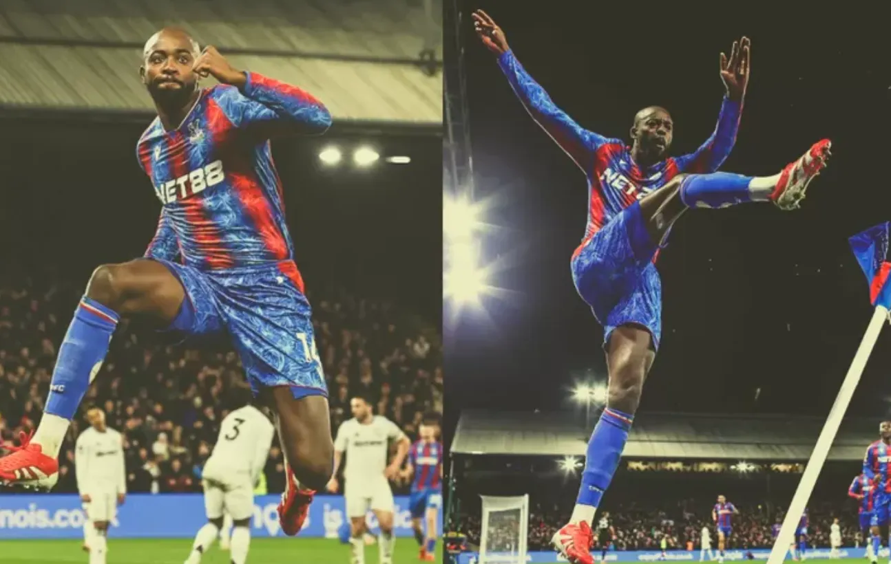 Kondisi Jean-Philippe Mateta Baik-Baik Saja Usai Dapat 25 Jahitan di Telinga Jean-Philippe