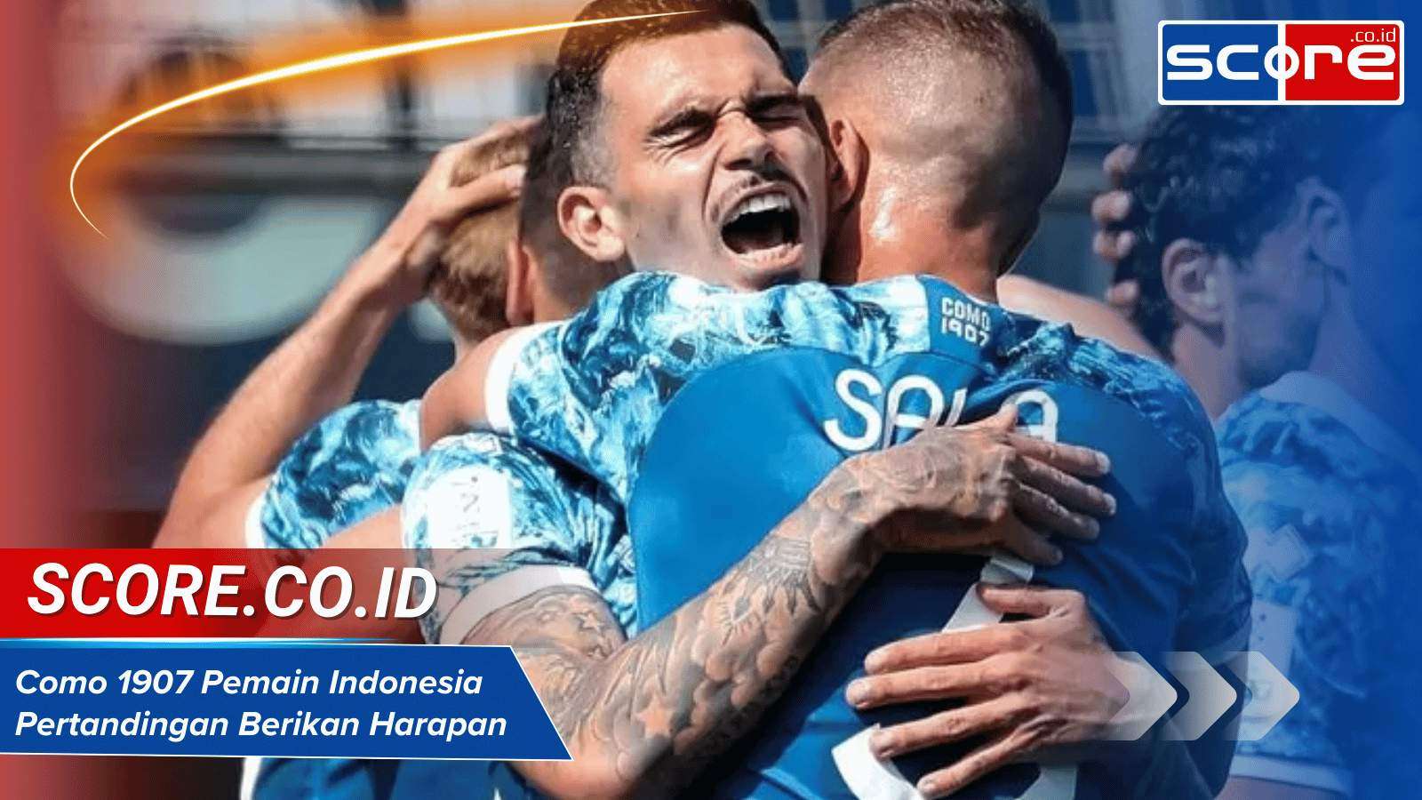 Como 1907 dan Pemain Indonesia