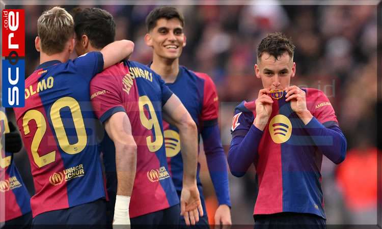 Barcelona Tertolong Kartu Merah