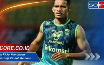 Klub Ricky Kambuaya Sekarang: Pindah Kemana di Musim Terbaru