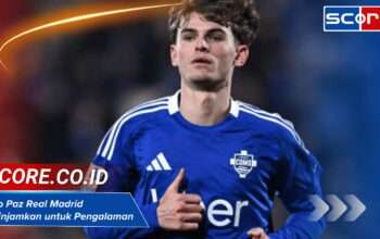 Nico Paz Real Madrid Dipinjamkan untuk Pengalaman Berharga di Klub Lain