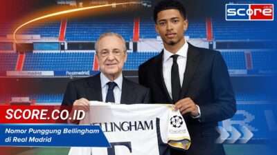 Nomor Punggung Bellingham di Real Madrid Musim 20242025