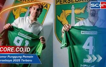Nomor Punggung Pemain Persebaya 2025 Terbaru dan Terlengkap