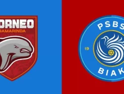 Prediksi Bola PSBS Biak Vs Borneo 6 Maret 2025