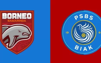 Prediksi Bola PSBS Biak Vs Borneo 6 Maret 2025
