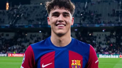 Man of the Match Benfica vs Barcelona: Pedri