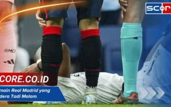 Pemain Real Madrid yang Cedera Tadi Malam: Daftar Terbaru