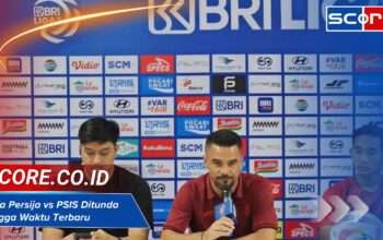 Laga Persija vs PSIS Ditunda Hingga Waktu Terbaru