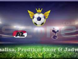 Prediksi Skor AZ Alkmaar vs Tottenham Hotspur 07 Maret 2025