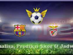 Prediksi Skor Barcelona vs Benfica 12 Maret 2025