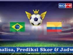 Prediksi Skor Brasil vs Kolombia 21 Maret 2025