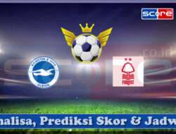Prediksi Skor Brighton & Hove Albion vs Nottingham Forest 30 Maret 2025