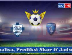 Prediksi Skor Como 1907 vs FC Empoli 29 Maret 2025