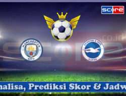 Prediksi Skor Manchester City vs Brighton & Hove Albion 15 Maret 2025