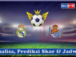 Prediksi Skor Real Madrid vs Real Sociedad 02 April 2025
