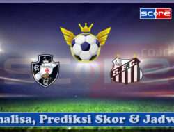 Prediksi Skor Vasco da Gama vs Santos 31 Maret 2025
