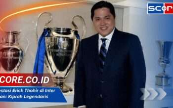 Prestasi Erick Thohir di Inter Milan: Kiprah Legendaris di Eropa