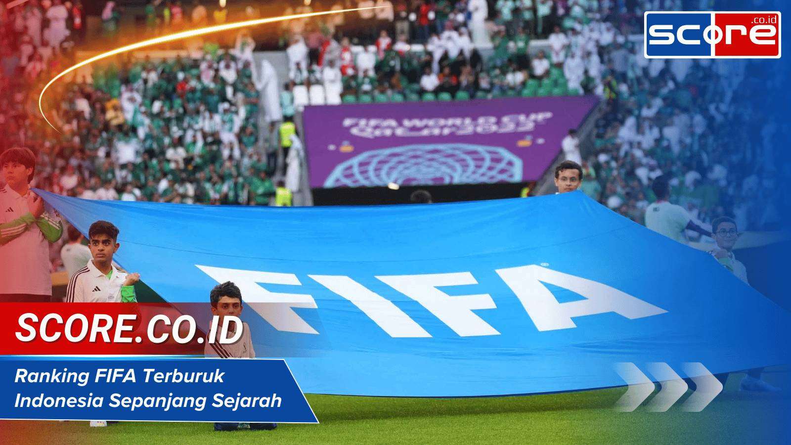 Ranking FIFA Terburuk Indonesia