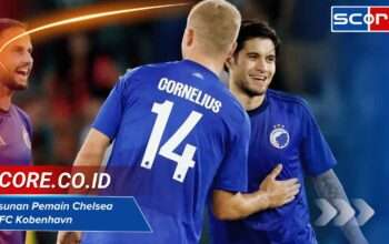 Susunan Pemain Chelsea vs FC Kobenhavn dan Statistik Pemain