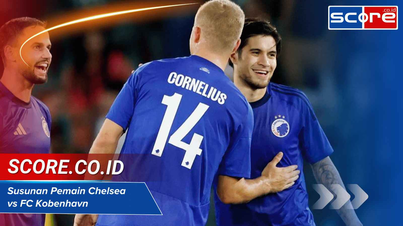 Susunan Pemain Chelsea vs FC Kobenhavn
