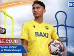 Susunan Pemain Oxford United FC vs Middlesbrough: Analisis Taktik Terbaru