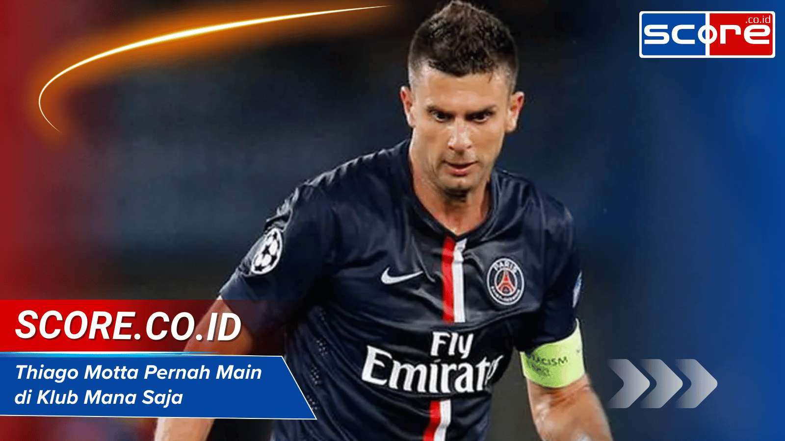 Thiago Motta Pernah Main di Klub Mana Saja