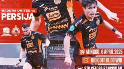 Prediksi Skor Persija vs Madura United Pekan ke 27