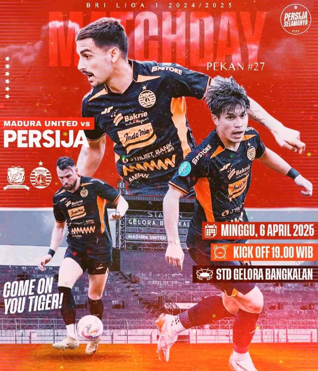 Prediksi Skor Persija vs Madura United Pekan ke 27
