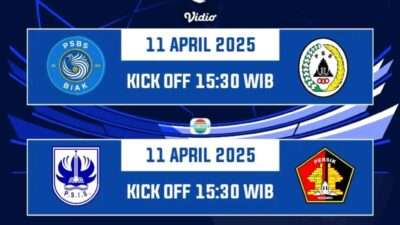 Jadwal Persib Bandung di Akhir Sisa Liga 1 2024/2025 Versi SCORE.CO.ID