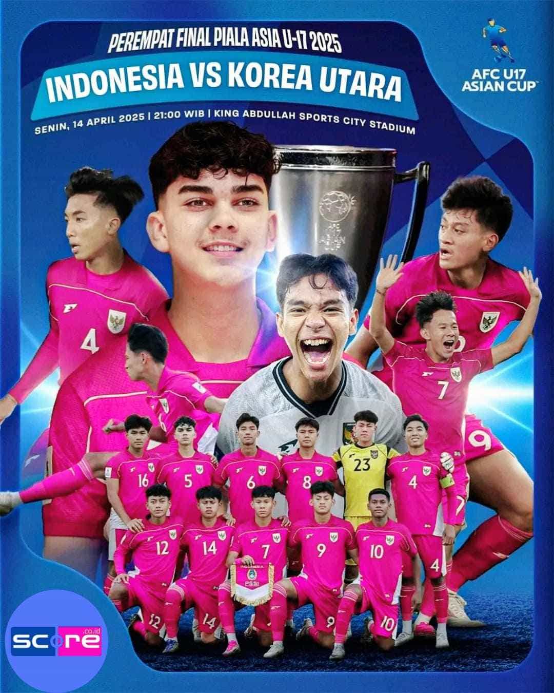 Prediksi Skor Indonesia U17 vs Korea Utara U17