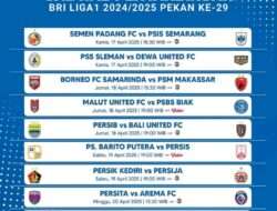 Jadwal Liga 1 Indonesia Pekan ke-29 Musim 2024/2025 dan Link Live Streaming