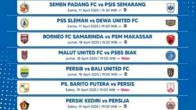 Jadwal Liga 1 Indonesia Pekan ke-29 tahun 2025